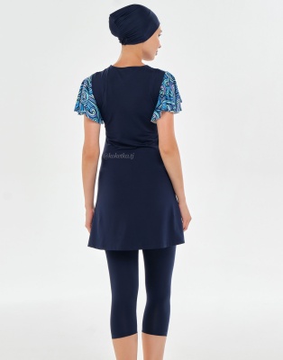 Модный купальник с лосинами   