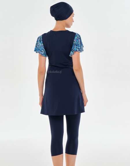 Модный купальник с лосинами   