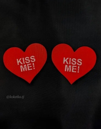 Пэстисы-наклейки в виде сердечки