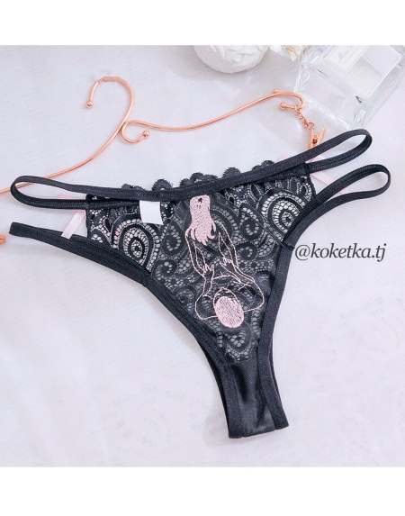 Эротические трусики-стринг с доступом