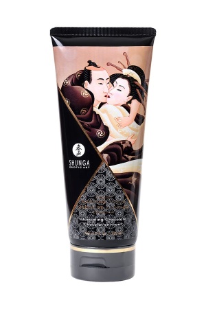 Съедобный массажный крем Shunga Intoxicating Chocolate, съедобный, шоколад, 200 мл