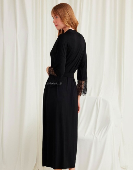 Удобный халат из мягкой вискозы