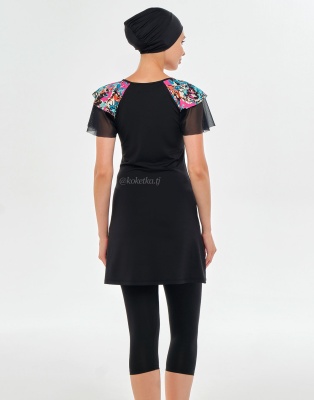 Модный купальник с лосинами   