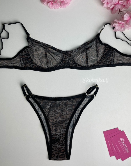 Бюстгальтер с трусиками бразилиана