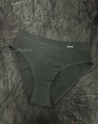 Хлопковые трусики на высокой посадке