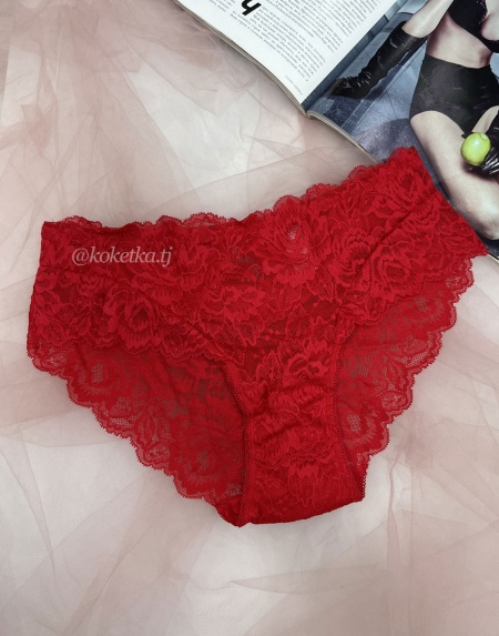 Кружевные трусики слипы