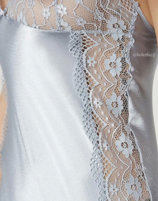 Атласная сорочка с халатом от Pierre Cardin