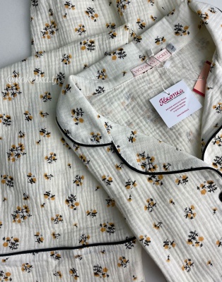 Муслиновая рубашка со штанами