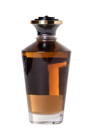 Съедобное массажное масло Shunga Intoxicating Chocolate, пьянящий шоколад, разогревающее, 100 мл