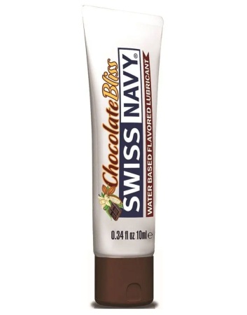 Съедобный лубрикант на водной основе со вкусом шоколада, Swiss Navy Cooling Pepermint, 10 мл