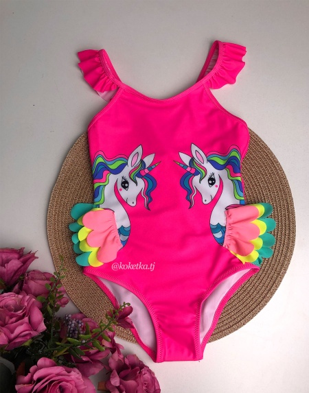 Детский слитный купальник