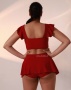 Раздельный купальник с юбочкой