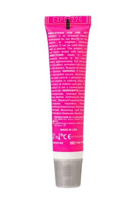 Гель для стимуляции клитора (мощного действия) JO 12VOLT с эффектом вибрации, 10 мл