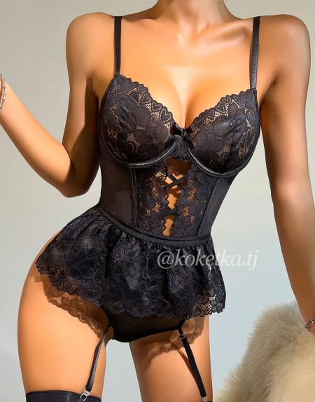 Эротическое кружевное боди