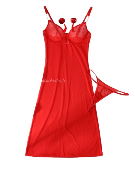 Соблазнительное платье с трусиками стринг