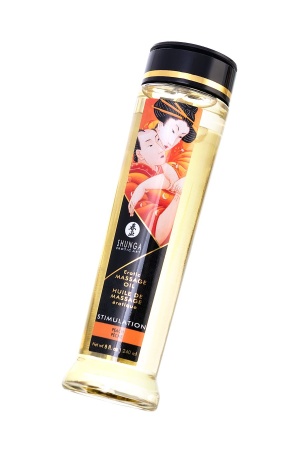 Масло для массажа Shunga Coconut Thrills, с ароматом персика, возбуждающее, 240 мл