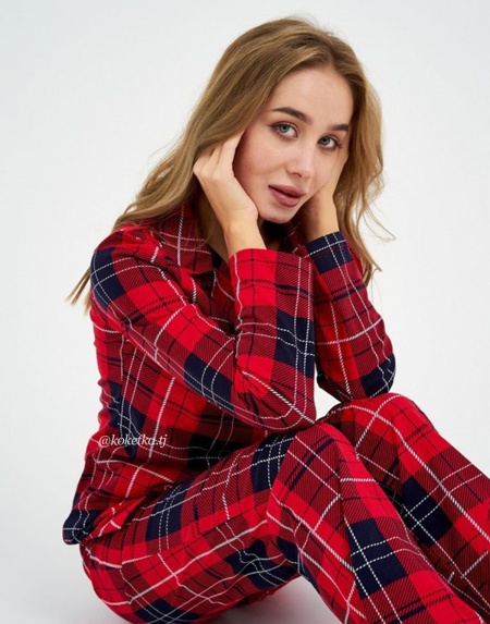 Рубашка и штаны в клетку