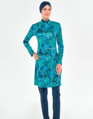 Модный купальник с лосинами   