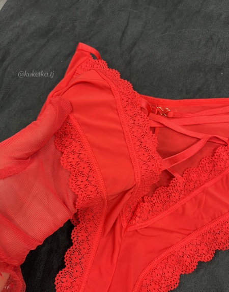 Ажурные трусики со шнуровкой сзади