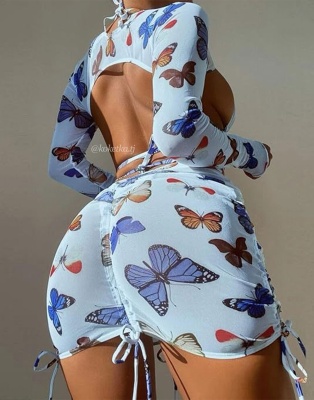 Раздельный купальник 4в1