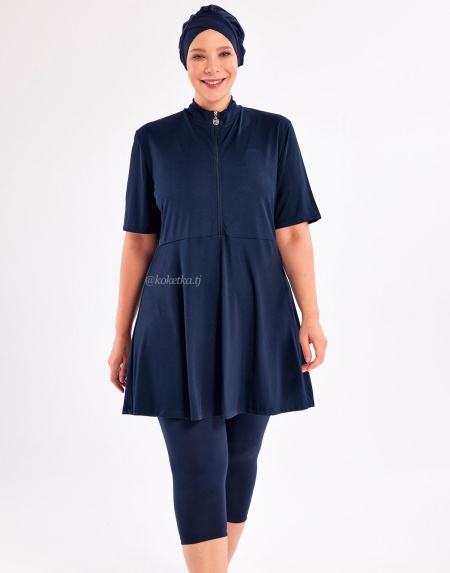 Модный купальник с короткими лосинами