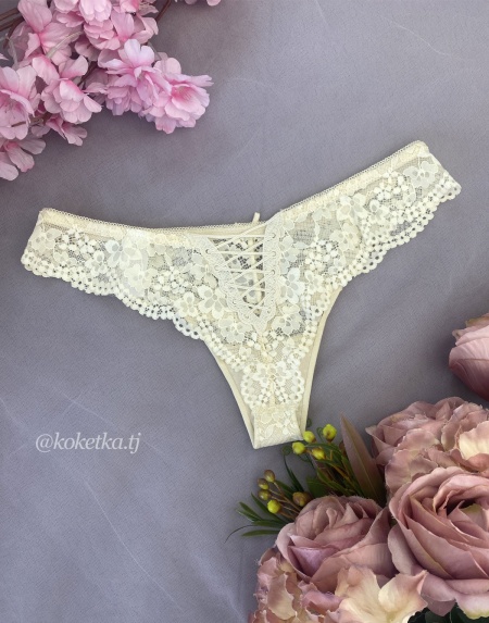 Ажурные трусики-бразилиана