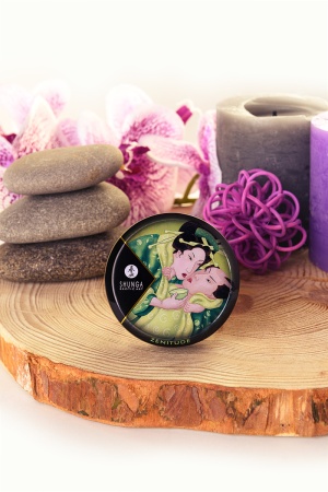 Массажное аромамасло Shunga Zenitude, зеленый чай, 30 мл