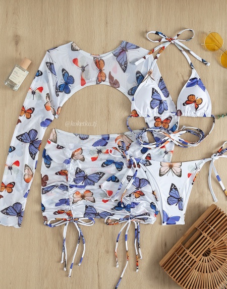 Раздельный купальник 4в1