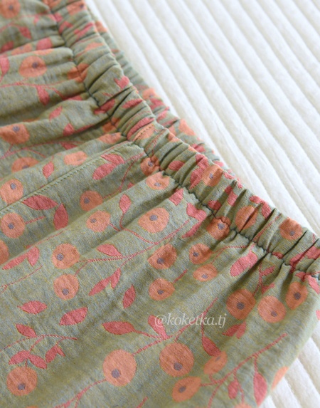 Муслиновая рубашка со штанами