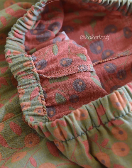 Муслиновая рубашка со штанами