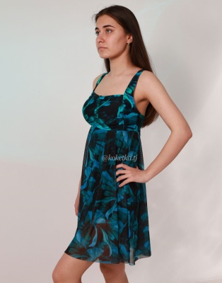 Купальник платье (низ шорты)