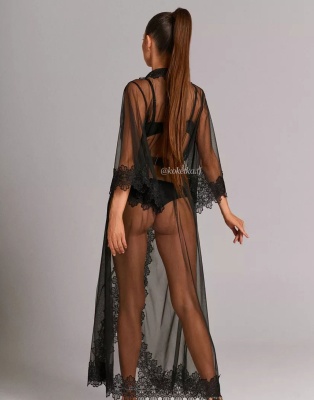 Прозрачный халат