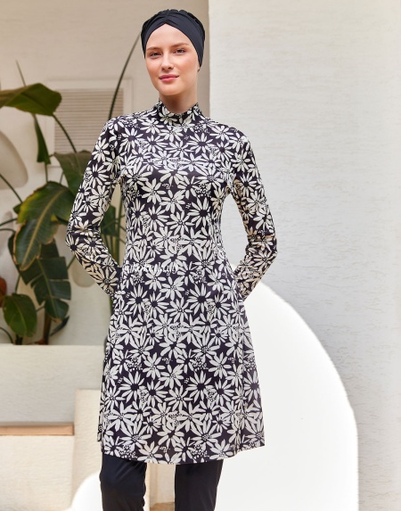 Модный купальник с лосинами   