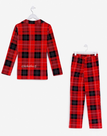 Рубашка и штаны в клетку