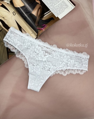 Кружевные трусики бразилиана