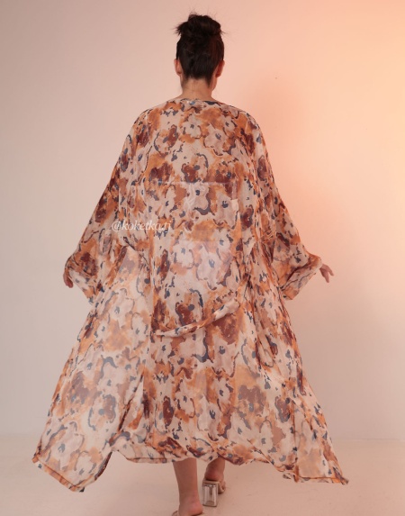 Прозрачная пляжная накидка