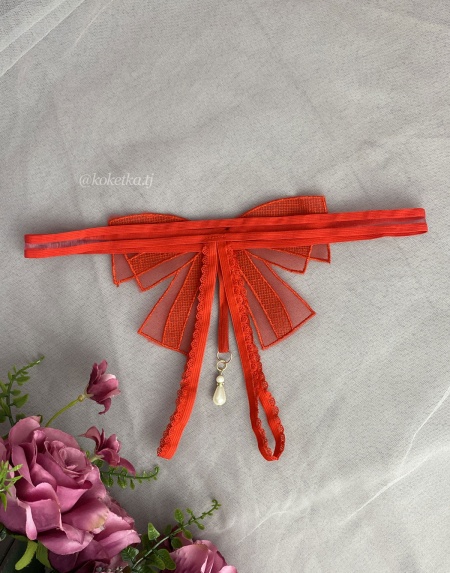 Эротические трусики-стринг с доступом