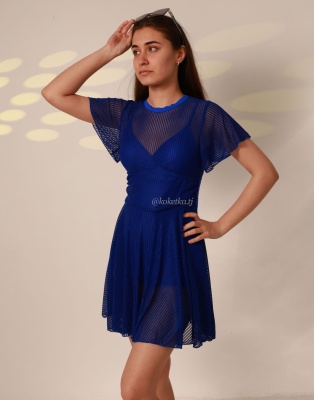 Купальник платье (низ шорты)