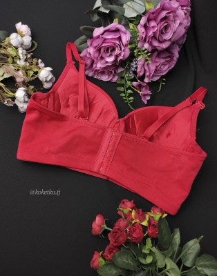 Бюстье со стеклянными стразами