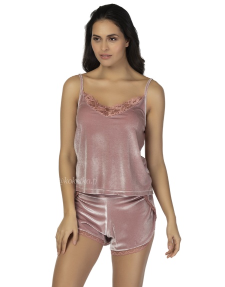 Велюровый домашний комплект