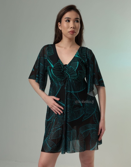 Купальник платье (низ трусики)