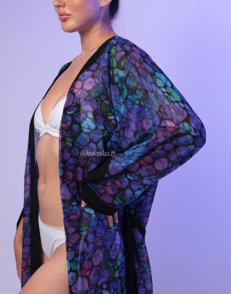 Прозрачная пляжная накидка