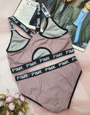 Удобный топ с трусиками под Pink