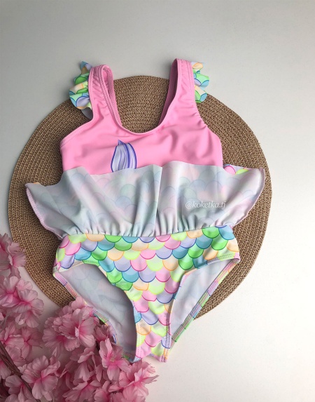 Детский слитный купальник