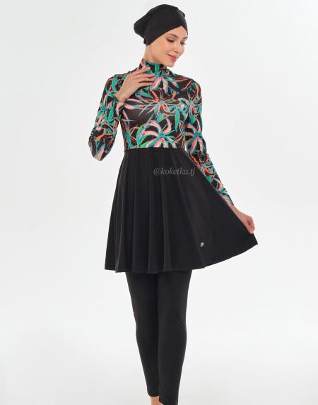 Стильный купальник c лосинами