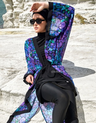 Прозрачная пляжная накидка