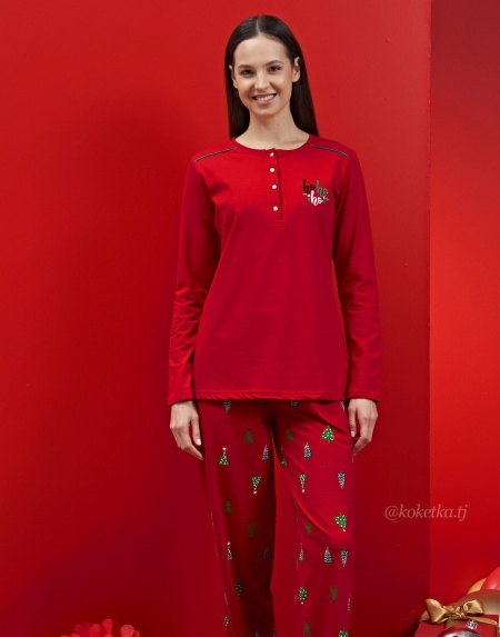 Домашний комплект с футболкой и штанами