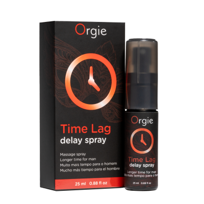 Спрей с охлаждающим эффектом для продления эрекции ORGIE Time lag, 25 мл