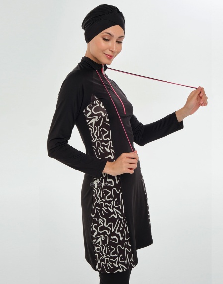 Модный купальник с лосинами   