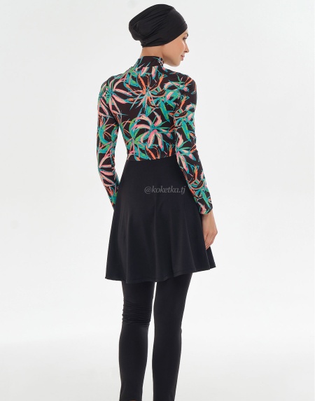 Стильный купальник c лосинами